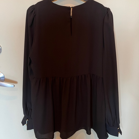 Business blouse shirt top in Black - Ever New brand - Picture 3 of 3
